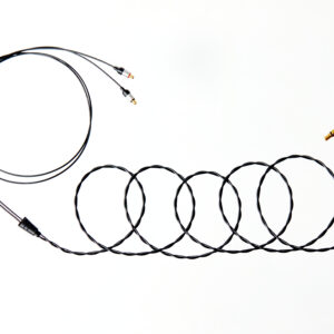 Linum 8010420 BaX 2-Pin- 3.5mm TRS, Black